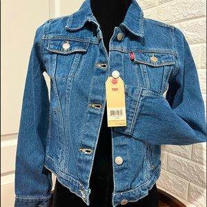 Levi’s brand new with tags denim jacket 100% cotton